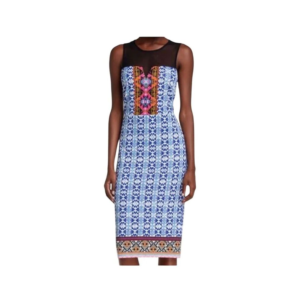 ECI - XL Dress - NWT- Upper Mesh Panel - Super Cute!